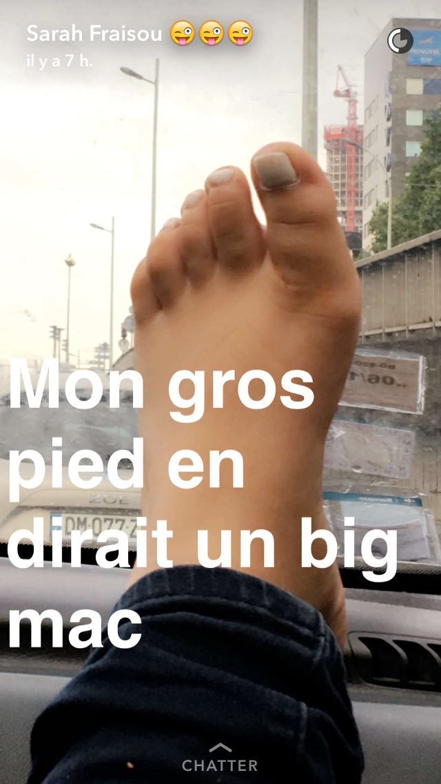 sarah fraisou feet 1