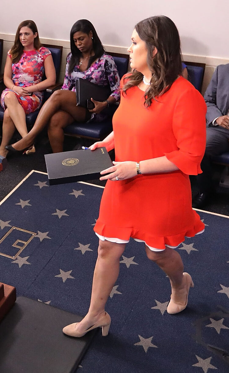 sarah huckabee sanders feet 1