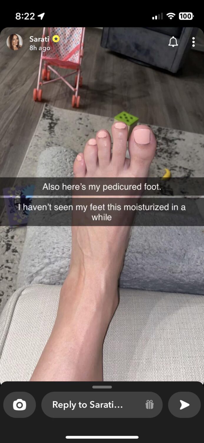 sarati feet