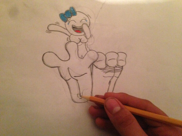 scribbles by nicole feet 6