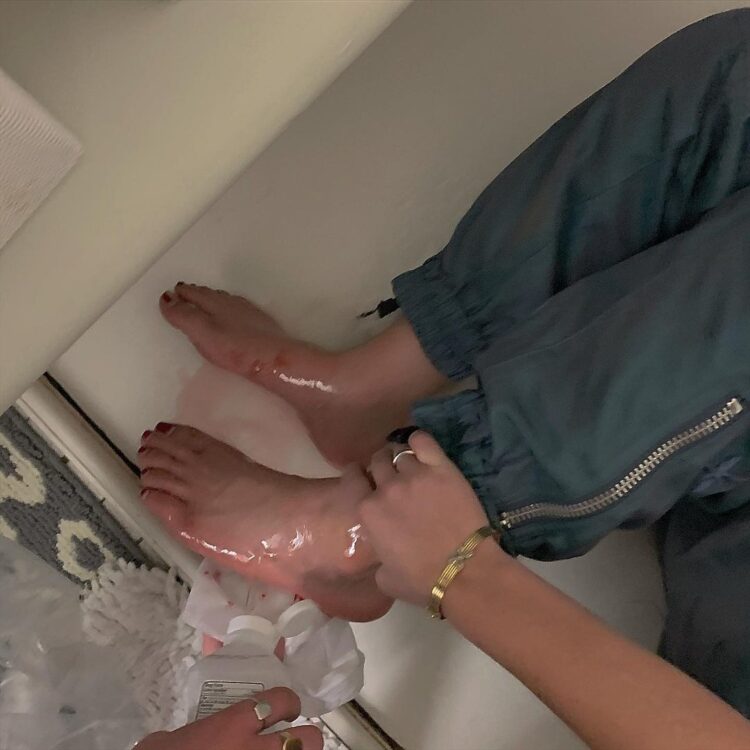 sedona james feet 1