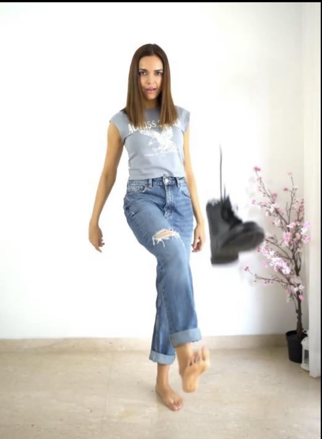 shazahn padamsee feet