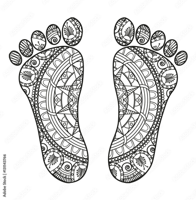 sheina mandalas feet 4