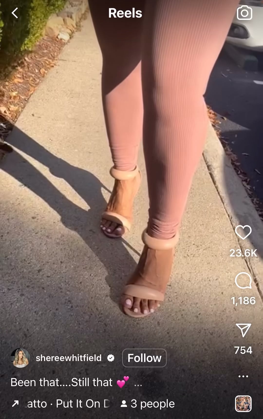 Sheree Whitfield Feet