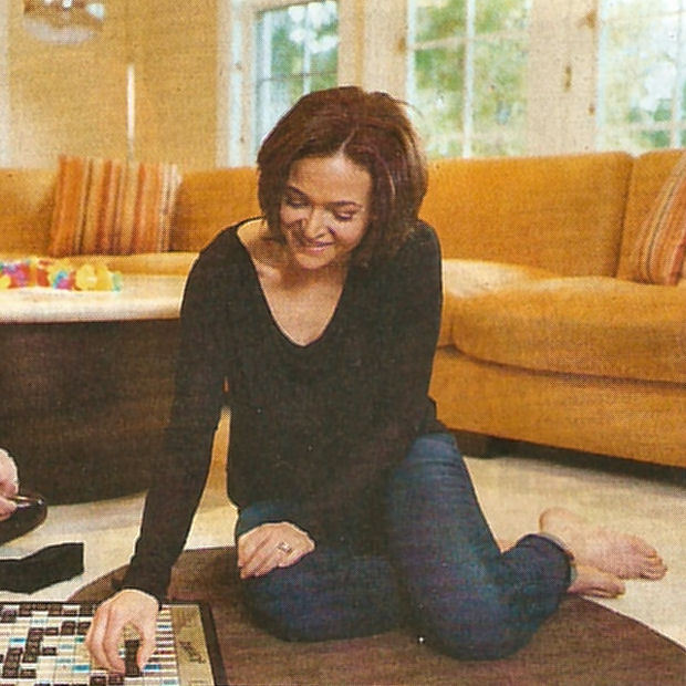 sheryl sandberg feet