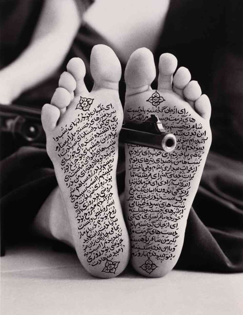 shirin neshat feet 1