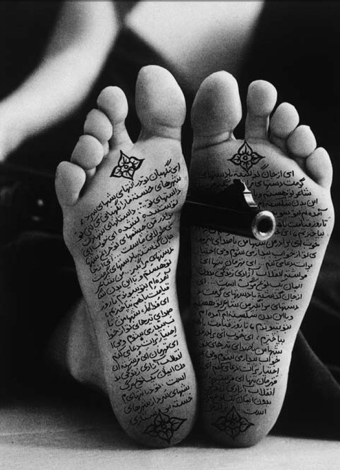 shirin neshat feet 6