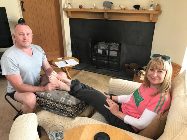 Sian Lloyd Feet