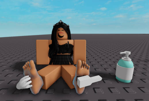 silly on roblox feet 4