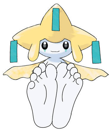 sleepy jirachi feet