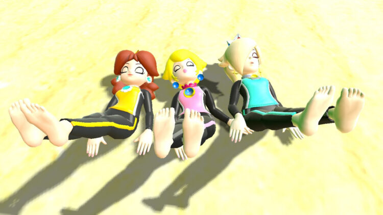 sleepy princess feet 1