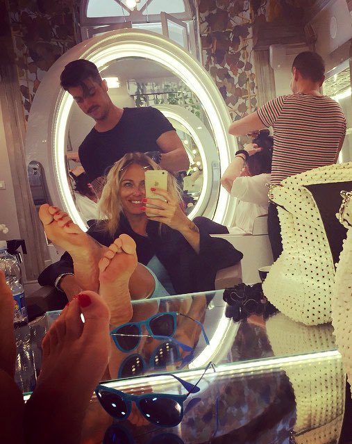 sonia bruganelli feet