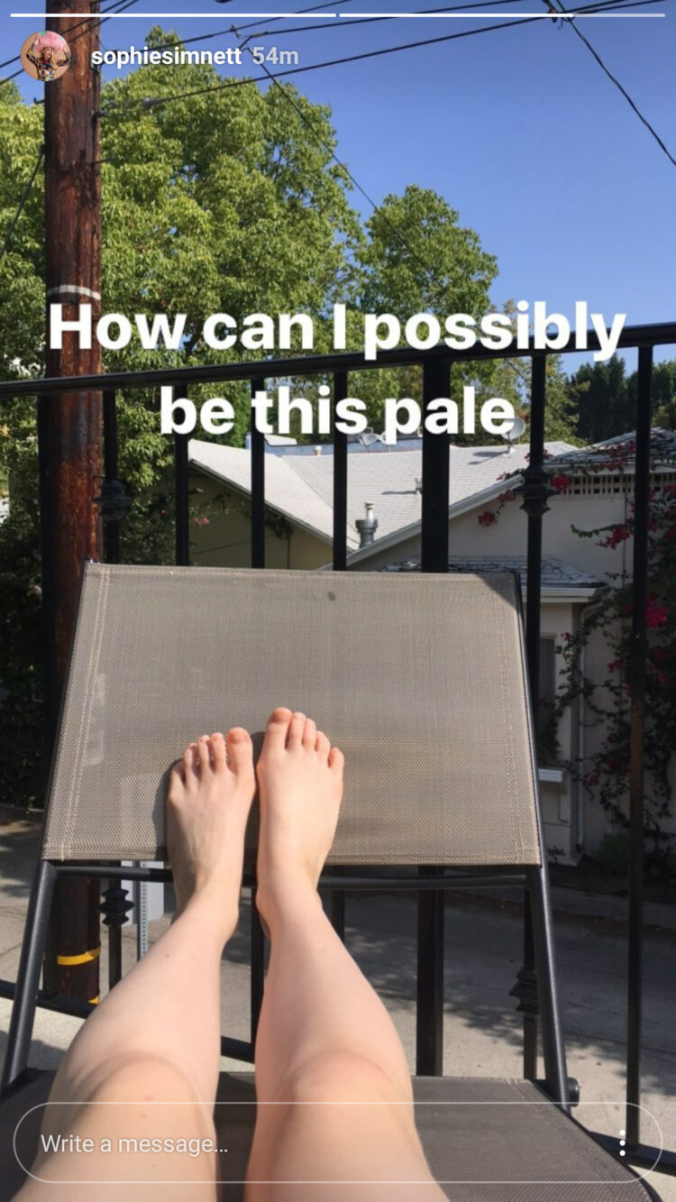 sophie simnett feet 1