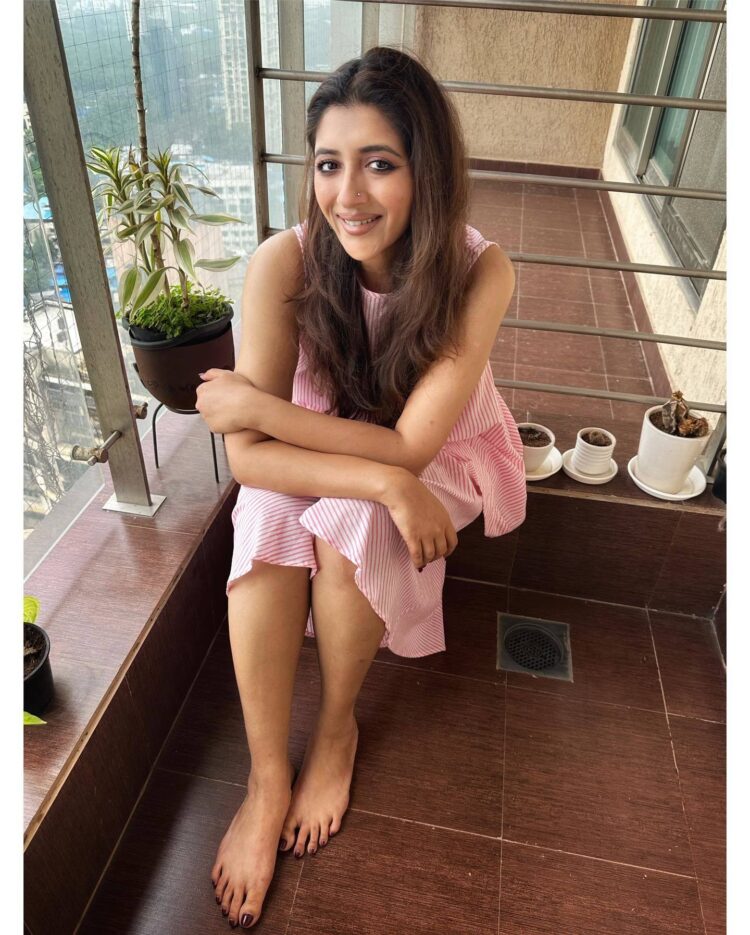 sreenanda shankar feet