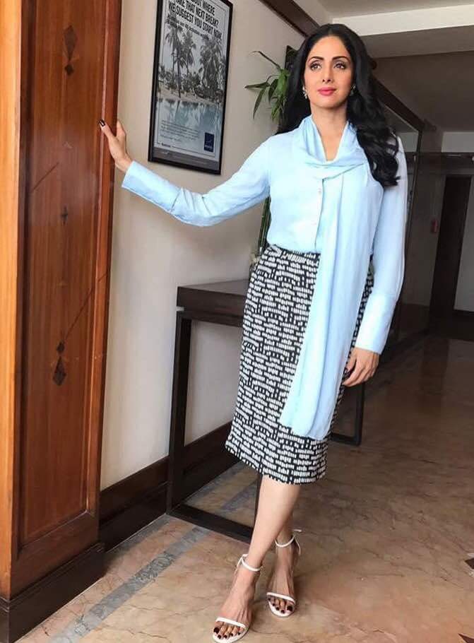 sridevi kapoor feet