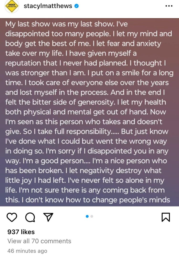 stacy layne matthews feet 6