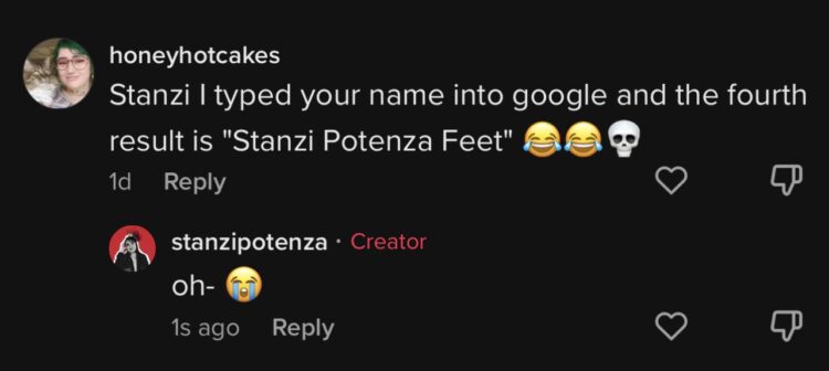 stanzipotenza feet
