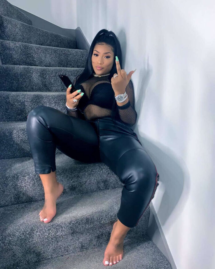 stefflon don feet 2