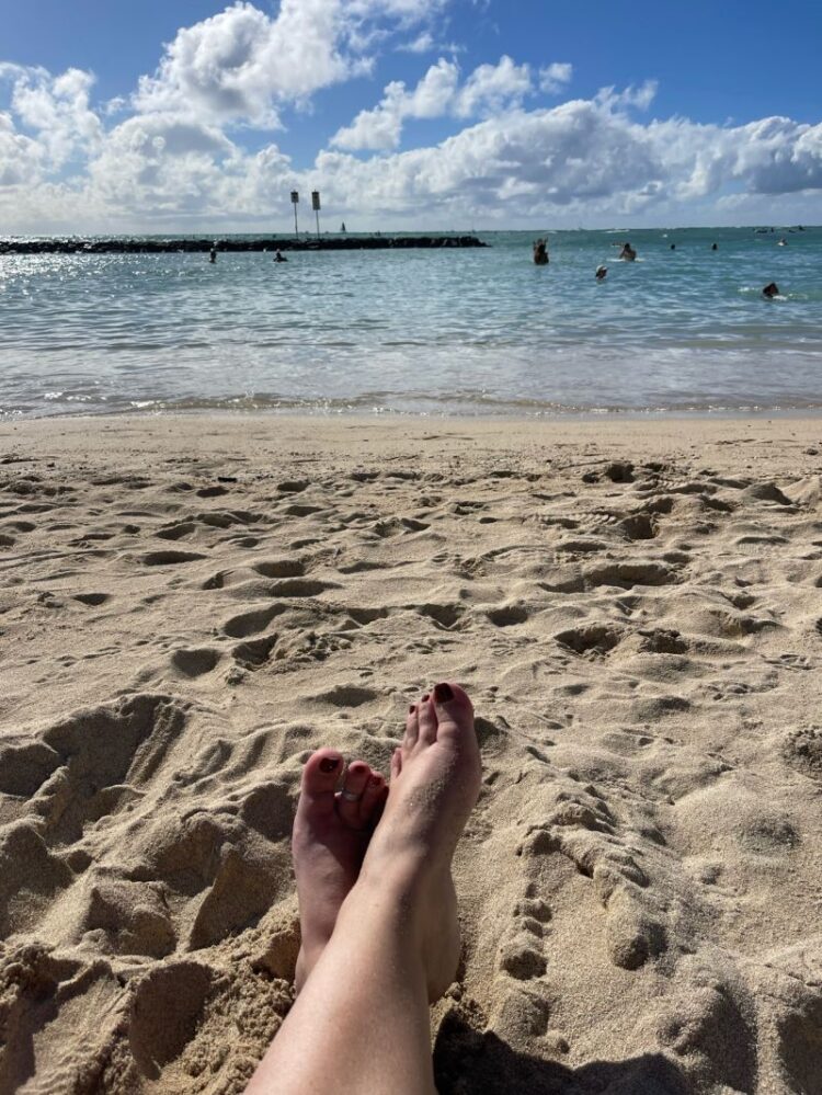 stephanie box feet 2