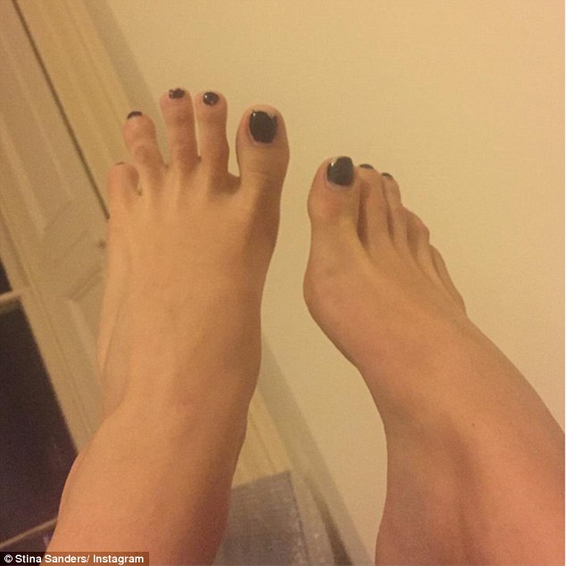 stina sanders feet