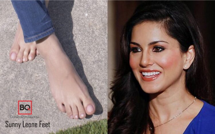 sunny leone feet 1