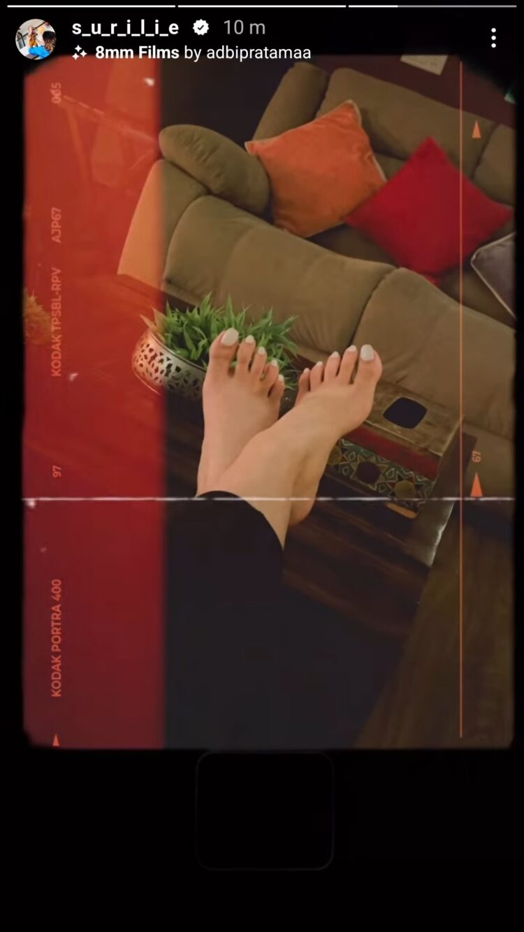 surilie gautam feet 6