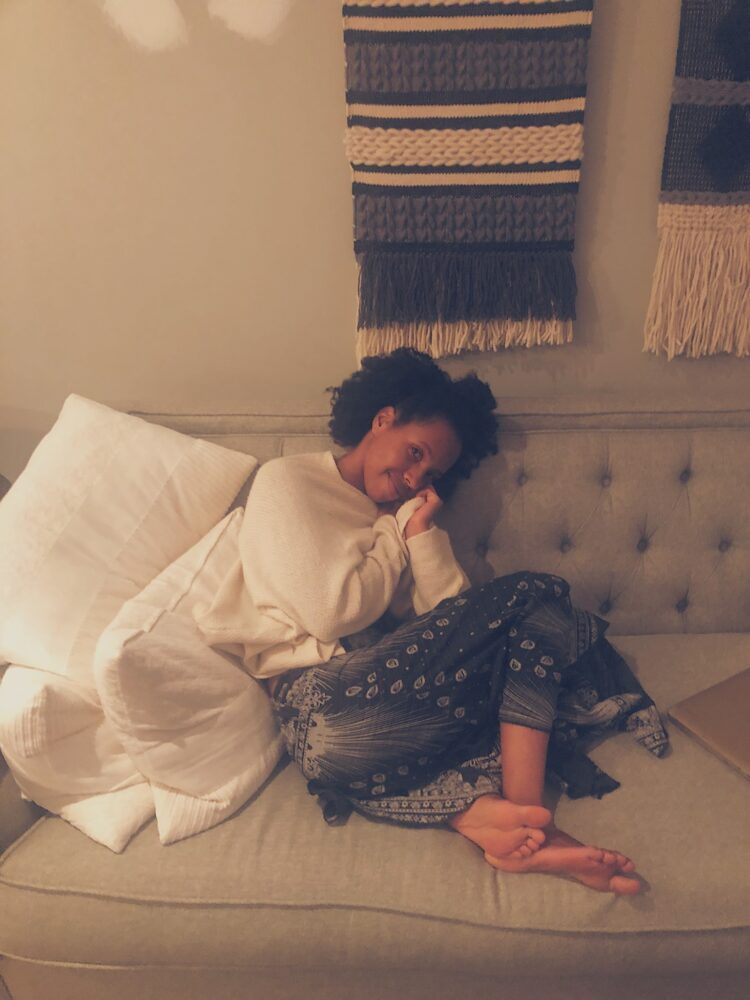 tamina pollack paris feet