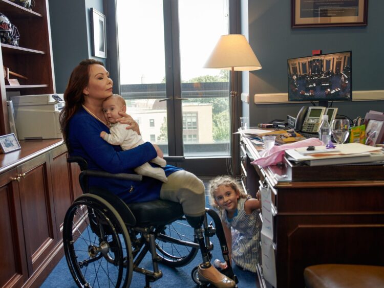 tammy duckworth feet scaled