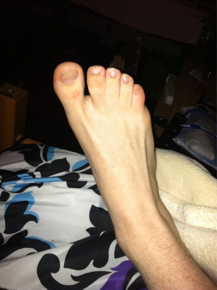 taylor white feet