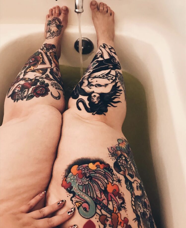 tess munster feet 3
