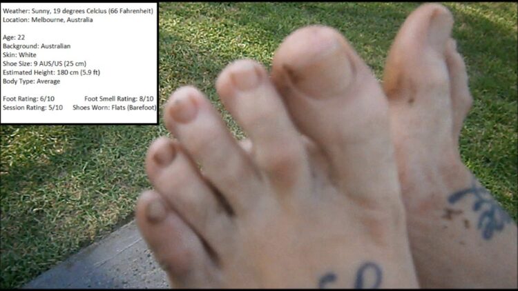 the girl from aus feet 4