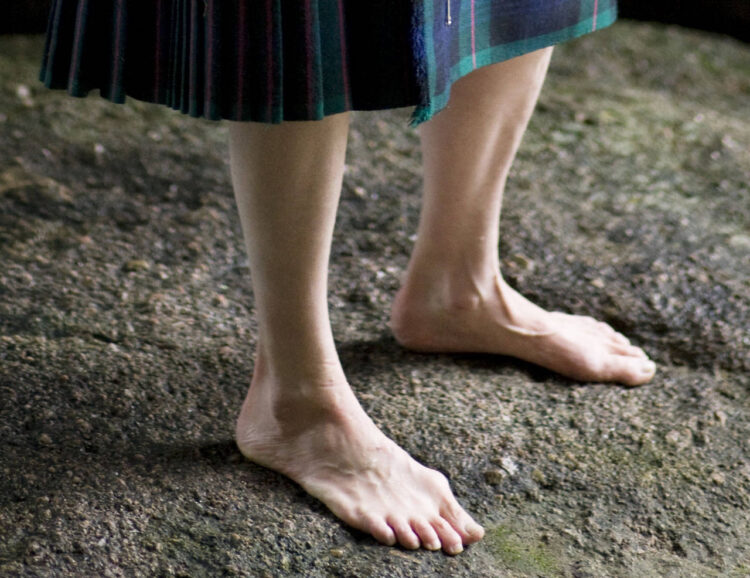 tilda swinton feet