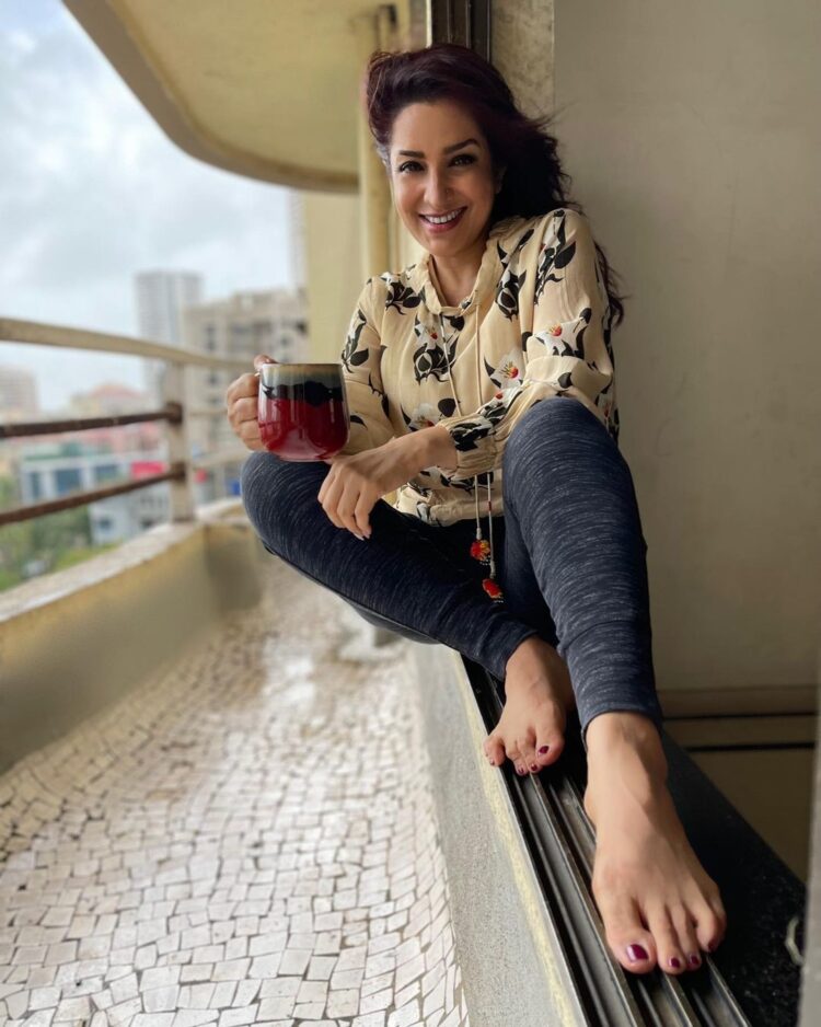 tisca chopra feet 4