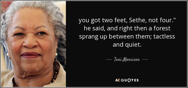 toni morrison feet 4