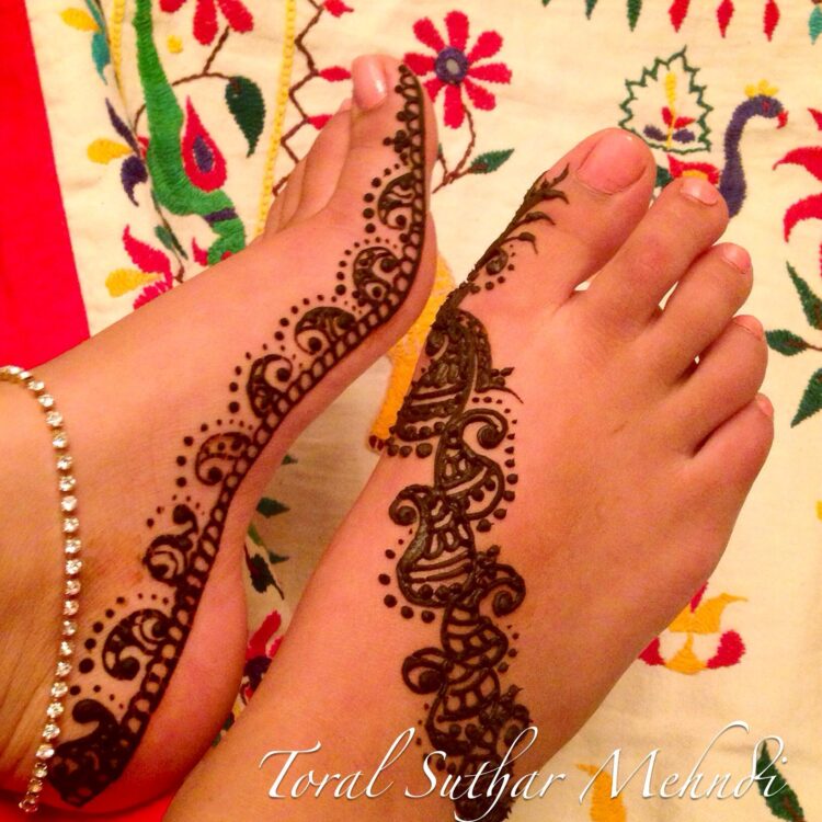 toral suthar feet 2