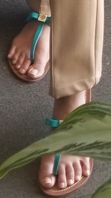 tory green feet 5