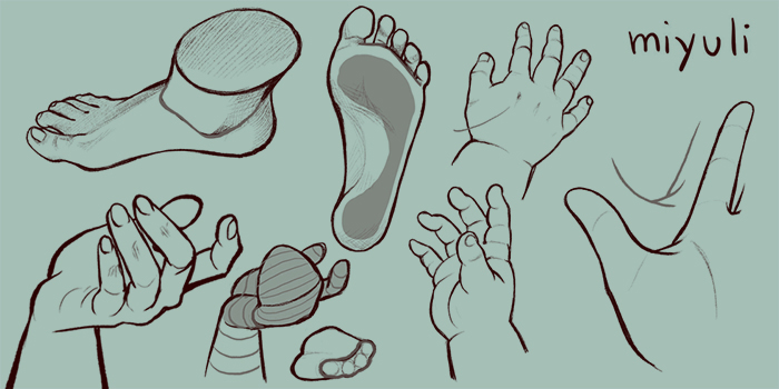 ways to study feet